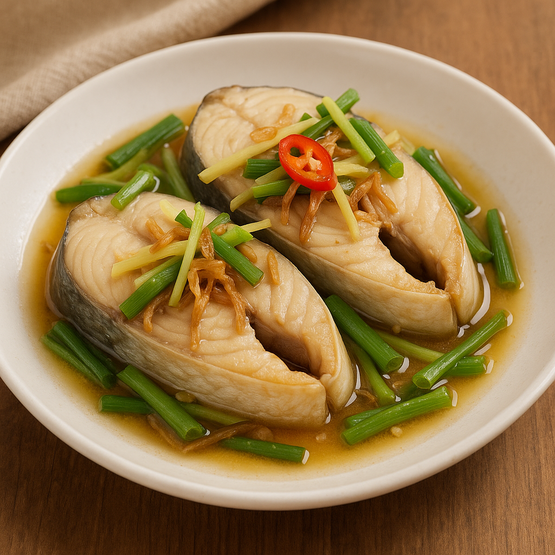 CÁ THU HẤP GỪNG